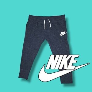 Nike Black Sweatpants Tapered Fit Fleece